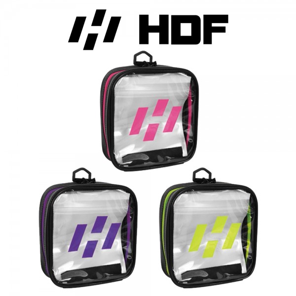 해동 HB-1841 채비 보관 파우치 지퍼 투명백 낚시 소품 정리 소프트 케이스