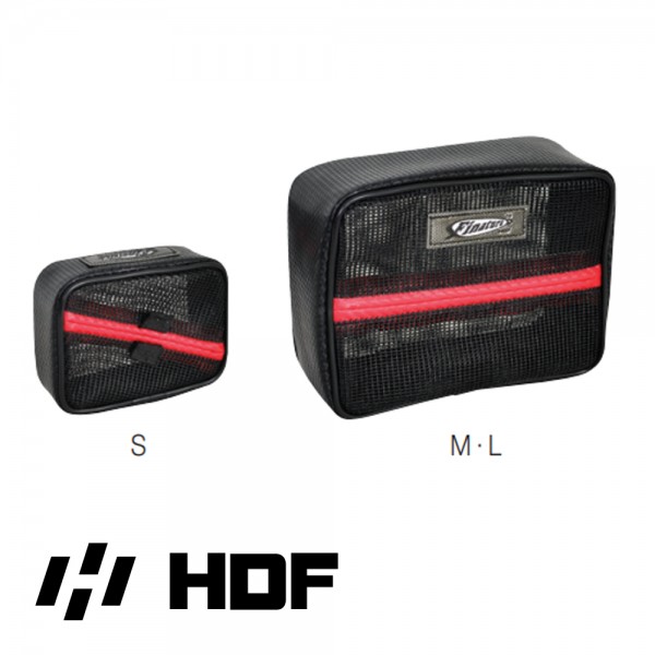 해동 FB-37-01 피나투라 자석 망사파우치 S 바다낚시 찌 소품 쾌적 보관 케이스