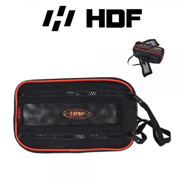 해동 HB-273 더블 망사 찌 케이스 통풍 건조 낚시 찌 소품 보관 파우치