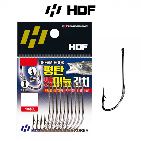 해동 HH-1417 드림훅 평탄 쌍미늘 갈치 낚시 바늘 심해 외줄 선상 채비