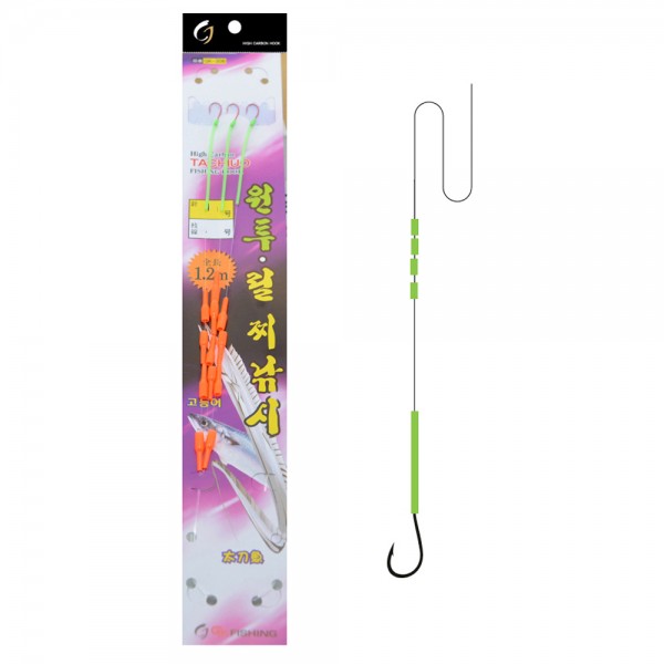 금호조침 GK-306 3본 원투 갈치 릴 찌낚시 갈치바늘