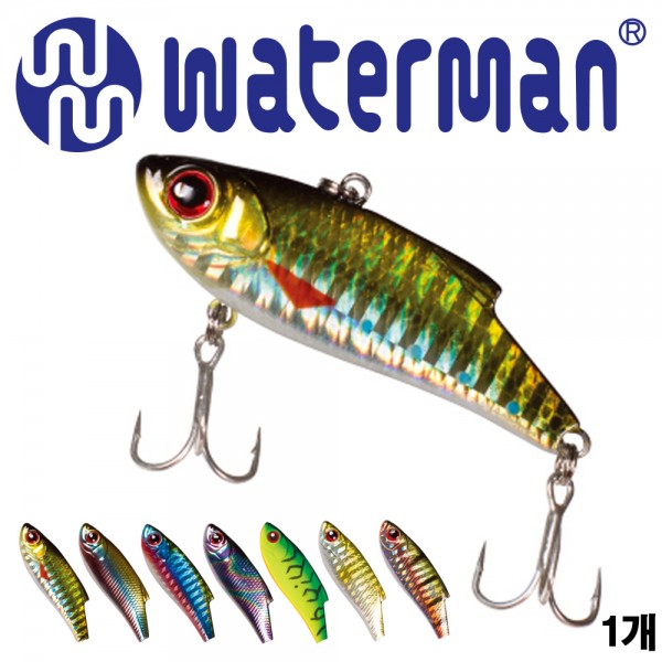 워터맨 알파 레이저 핀 ARF55S 하드베이트 55mm 7.0g 쏘가리 민물루어