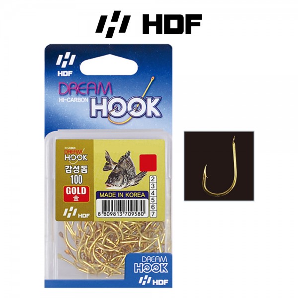 해동 HH-568 드림훅 감성돔 바늘 금색 덕용 지누 치누