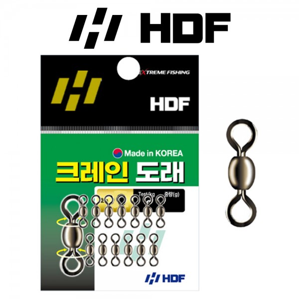 해동 HA-2036 크레인 도래 대물 낚시 채비 줄꼬임 방지 핀도래