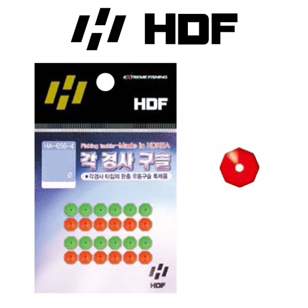 해동 HA-656 각경사 구슬 유동형 찌낚시 자작채비 소품