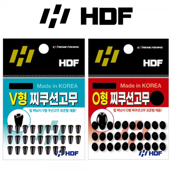 해동 찌쿠션고무 O형 V형 릴찌낚시 필수 완충제