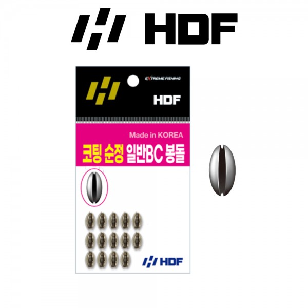 해동 HA-315 코팅 순정 일반 BC봉돌 낚시 추 묶음추