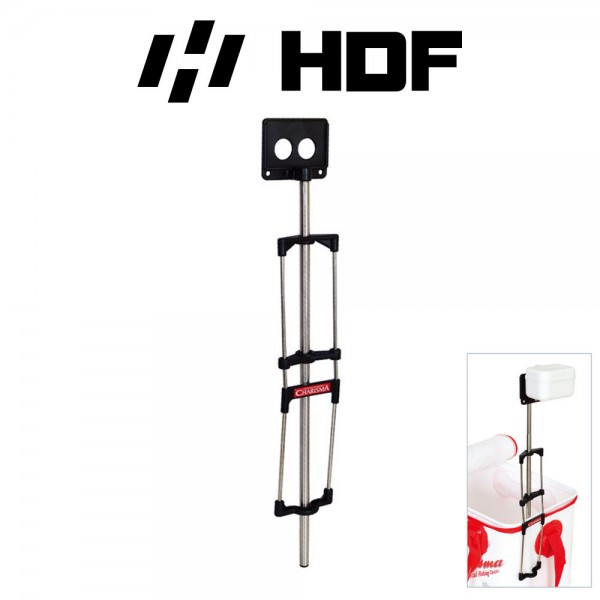 해동 HT-1035 카리스마 EVA 2단 줌 미끼통 거치대 밑밥통 장착