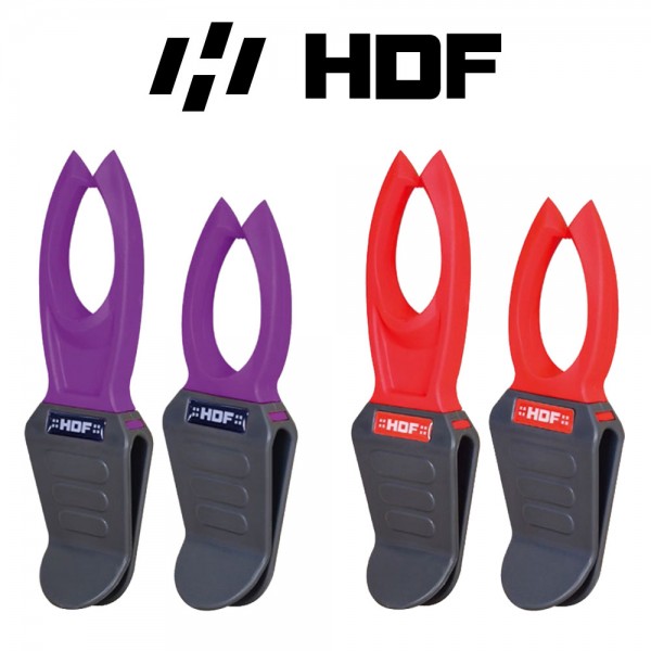 해동 HA-1056 카리스마 EVA 로드 거치대 세트 레드 퍼플 밑밥통용