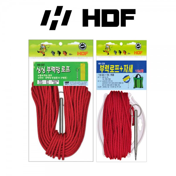 해동 싱싱 부력망 로프 부력 로프 자새 세트 바다 낚시 로프