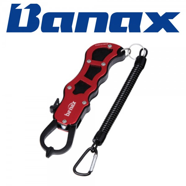 바낙스 알루미늄 랜딩그립 SC2163 레드 물고기 그립 집게