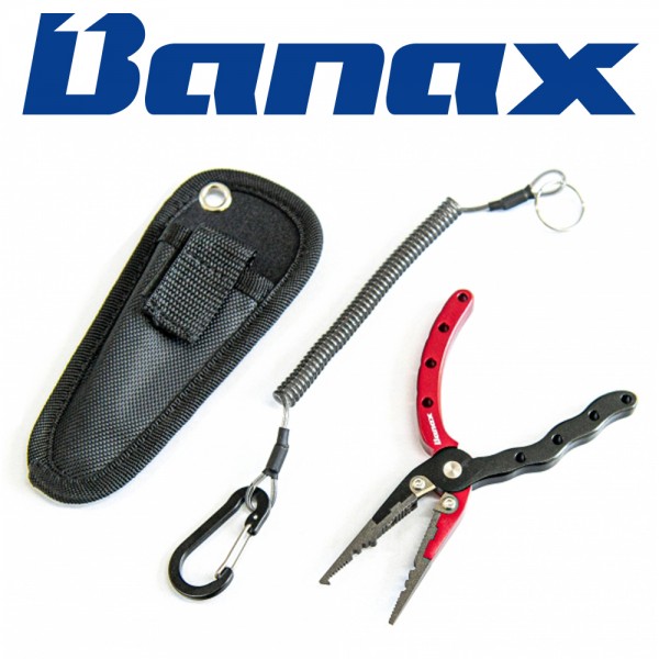 바낙스 5.5인치 미니 알루미늄 플라이어 SC2186 레드 봉돌 압착 링 오프너