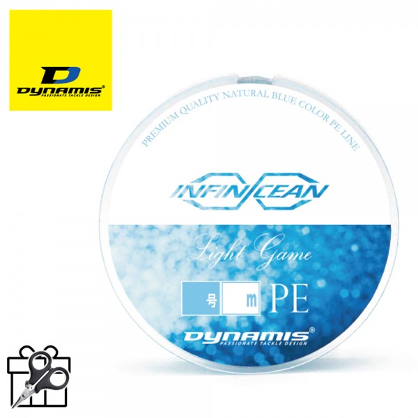 다이나미스 인피니션 라이트 게임 4합사 150m 네츄럴블루 낚시줄