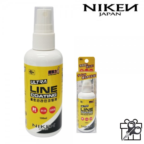 니켄 울트라 라인코팅제 합사 나일론 카본