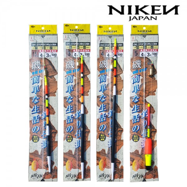 니켄 바다찌낚시채비 완성채비 참돔 우럭 감성돔 고등어