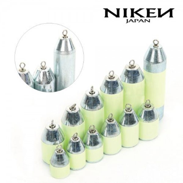 니켄 친환경 야광테이프 고리봉돌 두족류 싱커