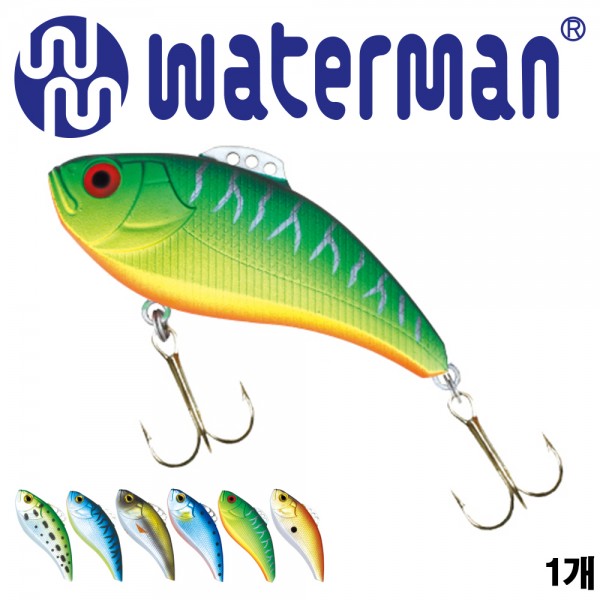 워터맨 알파 메가트리오 AMT 하드베이트 배스 민물루어