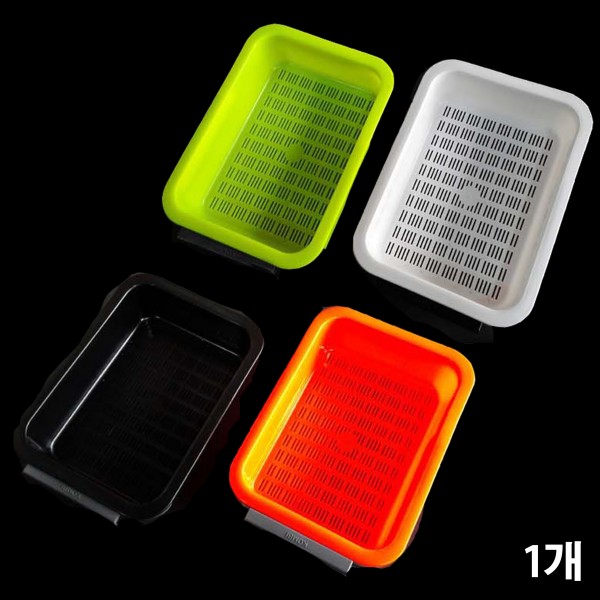 국산 콤비 미끼 전용 바구니 길이조절 물빠짐 밑밥통 장착용