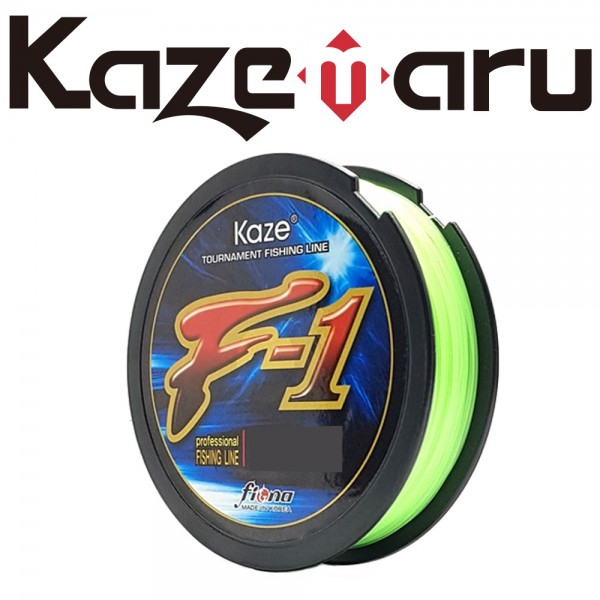 카제마루 F-1 200m [원줄] 형광그린 바다원줄