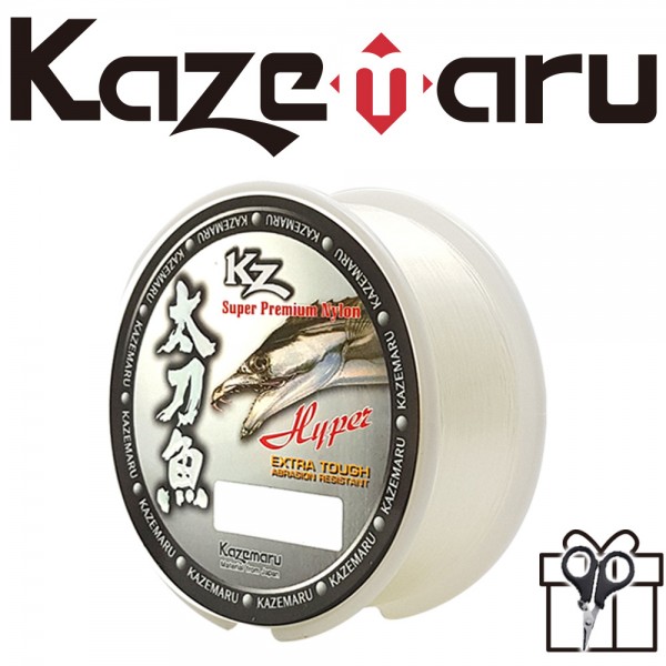 카제마루 태도어 나일론 원줄 투명 갈치원줄