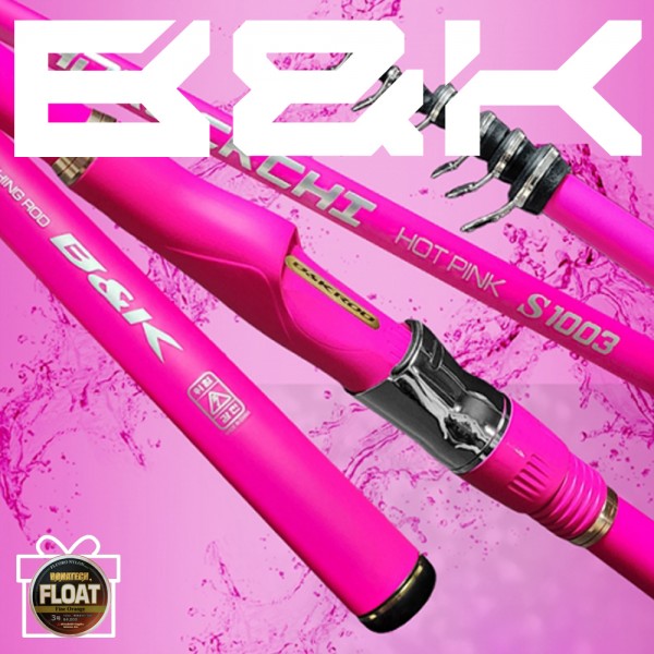 비앤케이 호락치 핫핑크 S1003 호래기 볼락 풀치 갈치 화살촉 오징어 2025 모델