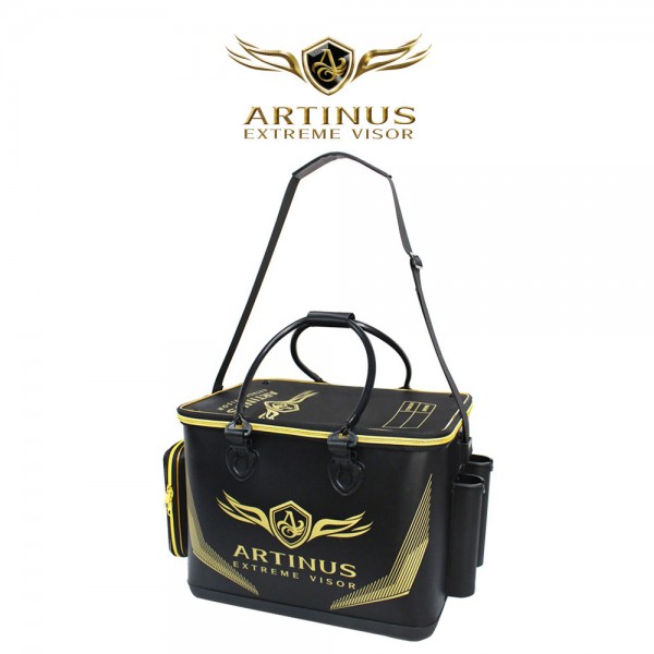 아티누스 AB-926 밑밥통 낚시용 EVA 가방 45cm 미끼통 지렁이통 물고기통