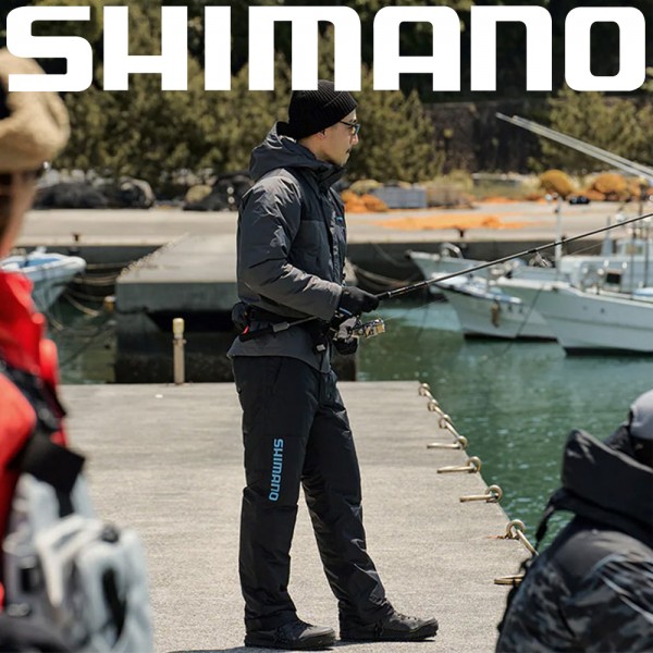시마노 RB-077Y 방한 레인슈트 낚시복 동계용 방한외피