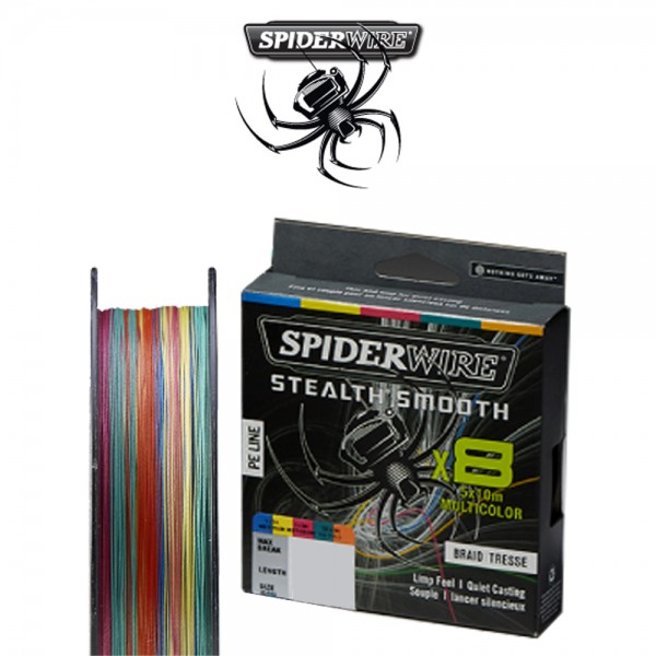 스파이더와이어 스무드8 5색합사 멀티라인 낚시