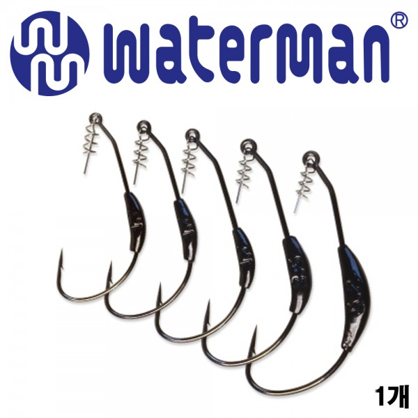 워터맨 웨이트 훅 K210NB 루어낚시바늘 배스 바늘