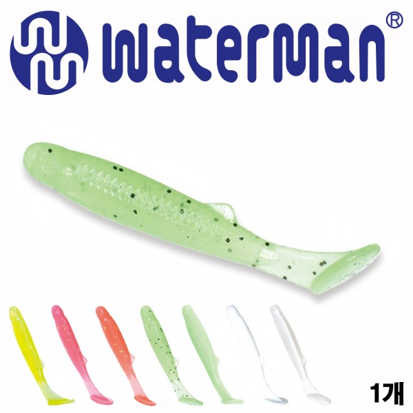 워터맨 실치패들 SLP18 소프트베이트 40mm 0.4g 볼락