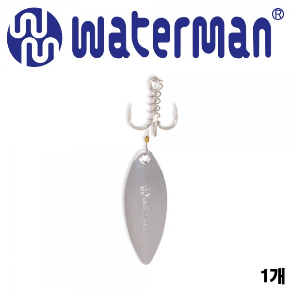 워터맨 트레블 훅 스위블 블레이드 루어낚시바늘