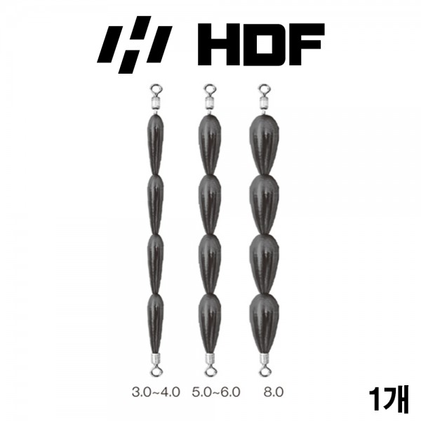 해동 HF-1894 분할 순강수중 2 바다 낚시 고감도 채비 정렬