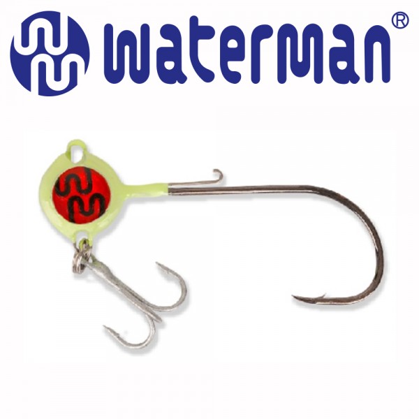 워터맨 트레블 라이트 지그 웜키퍼 지그헤드