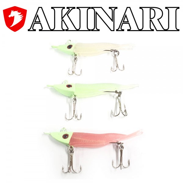 아키나리 갈치 지그 웜 세트 바늘
