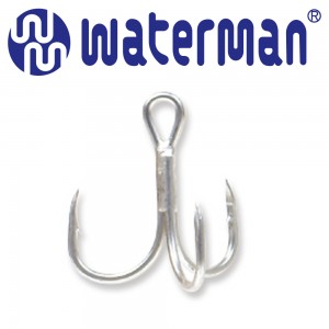 워터맨 샤프 컷팅 트레블 훅 루어낚시바늘
