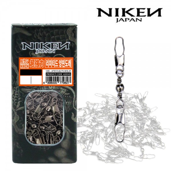 니켄 리미티드 양핀도래 낚시 자작 채비 벌크형 대용량 덕용