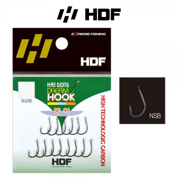 해동 HH-386 드림훅 붕어 NSB 블랙니켈 민물 낚시바늘